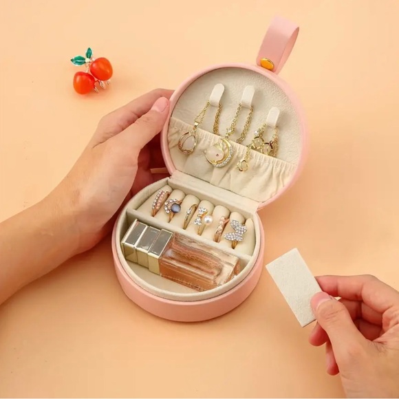 PICK  ONE 🌸Jewelry Box Portable Storage Organizer Zipper PortableTravel … - Picture 9 of 9